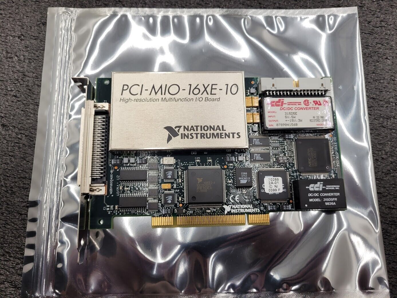 National Instruments NI PCI-MIO-16XE-10 (PCI-6030E) Multifunction DAQ Card