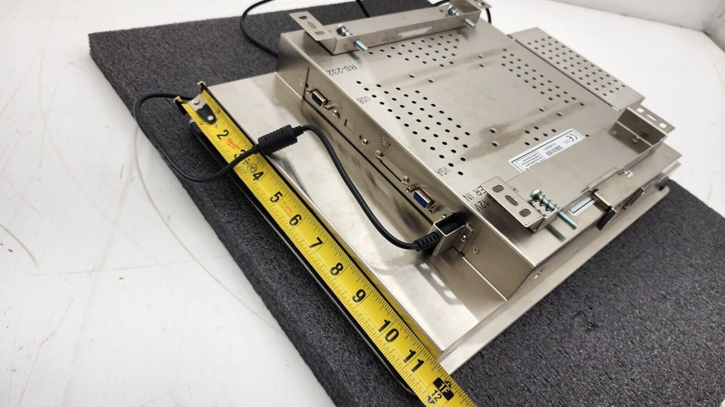 Dcom DVS1550TP 15" TFT Industrial Touchscreen LCD Monitor 12V 4.5A VGA Input