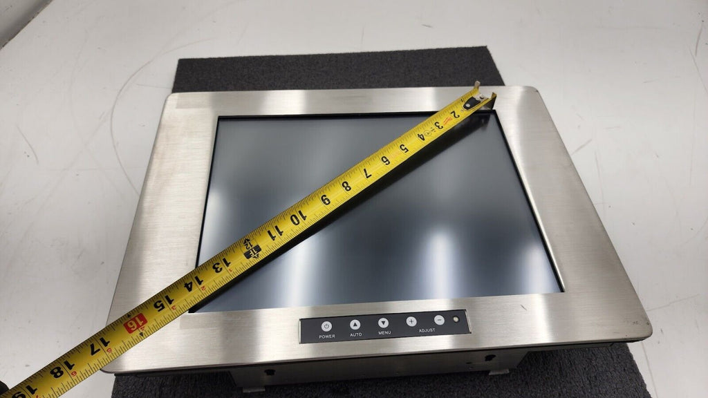 Dcom DVS1550TP 15" TFT Industrial Touchscreen LCD Monitor 12V 4.5A VGA Input