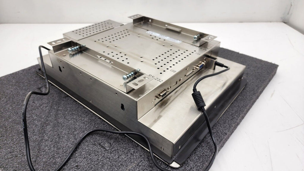 Dcom DVS1550TP 15" TFT Industrial Touchscreen LCD Monitor 12V 4.5A VGA Input