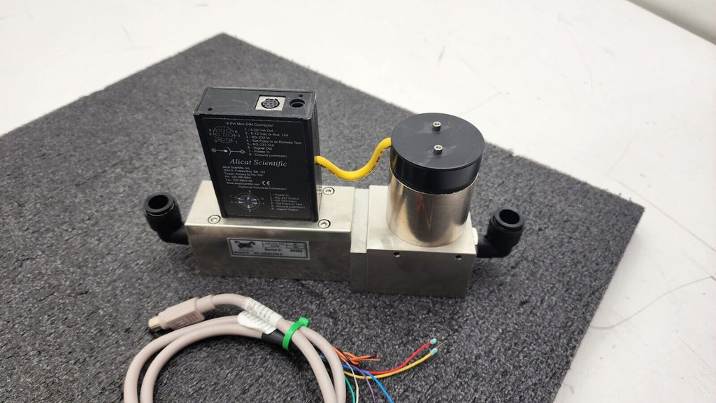 Alicat Scientific MC-250SLPM-D Air GAS Digital Mass Flow Meter Controller
