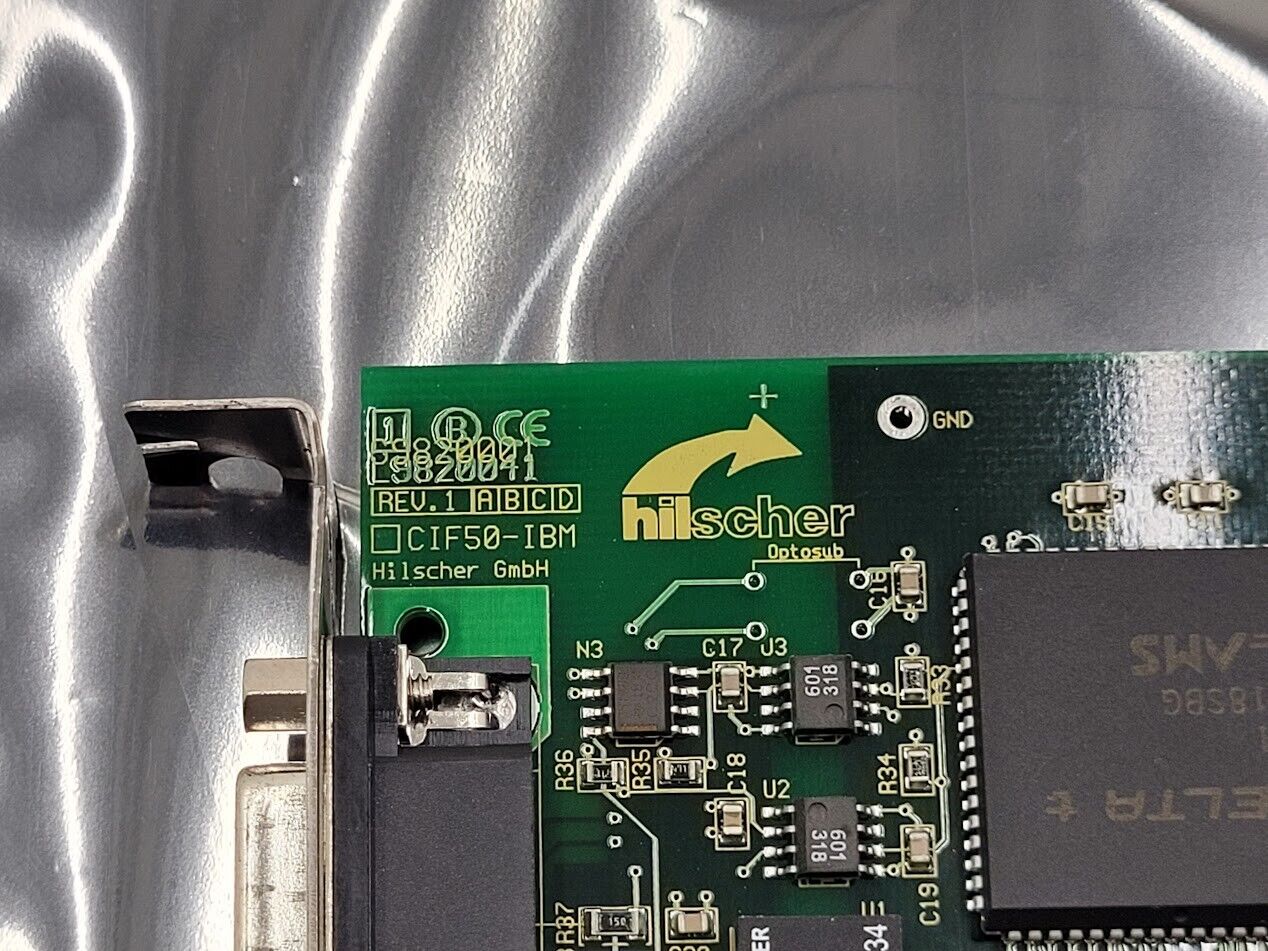 CIF50-IBM / LMDT Hilscher Computer PCI  interface board 69820001 BSL-IBM V1.491