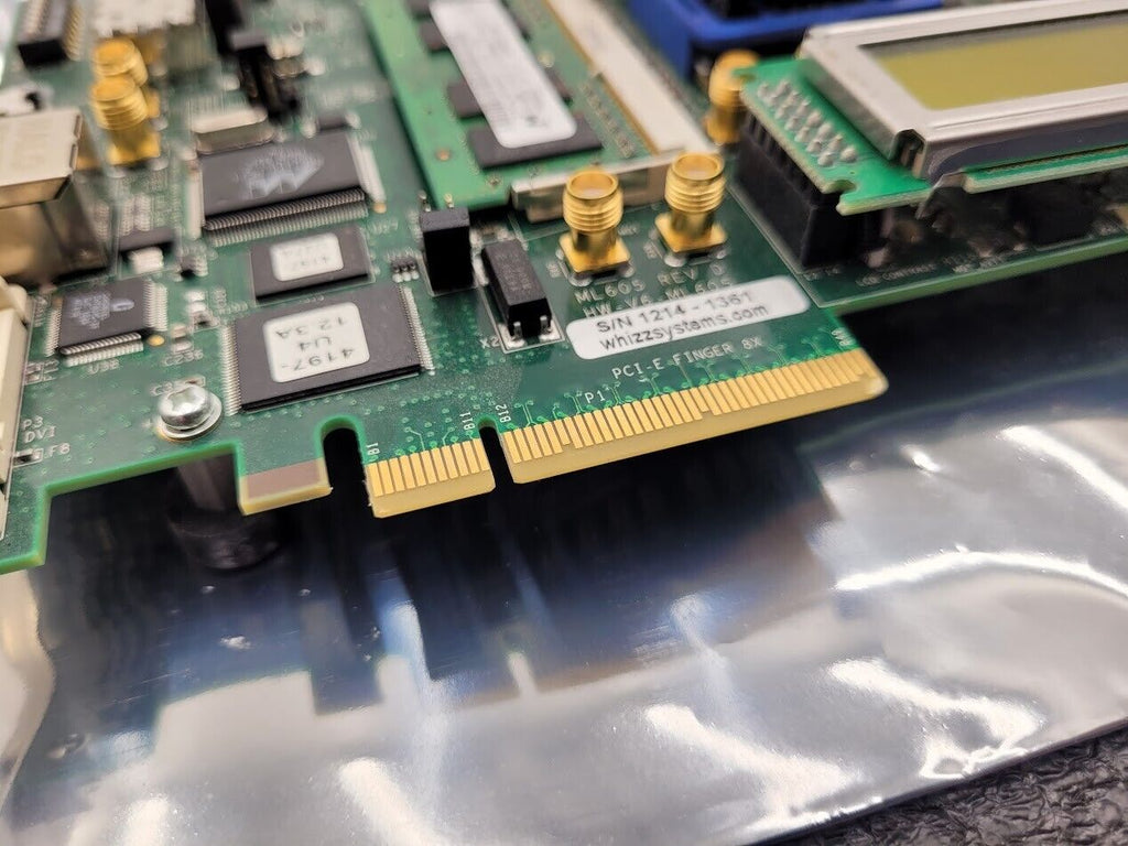 Xilinx Virtex ML605 REV D Evaluation Board HW-V6-ML605 Power On Tested