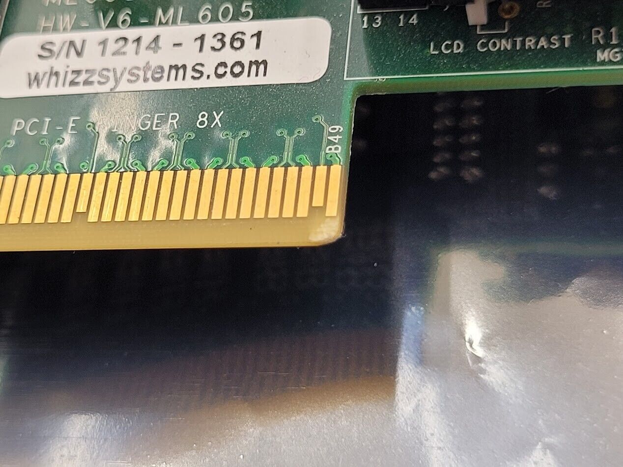 Xilinx Virtex ML605 REV D Evaluation Board HW-V6-ML605 Power On Tested
