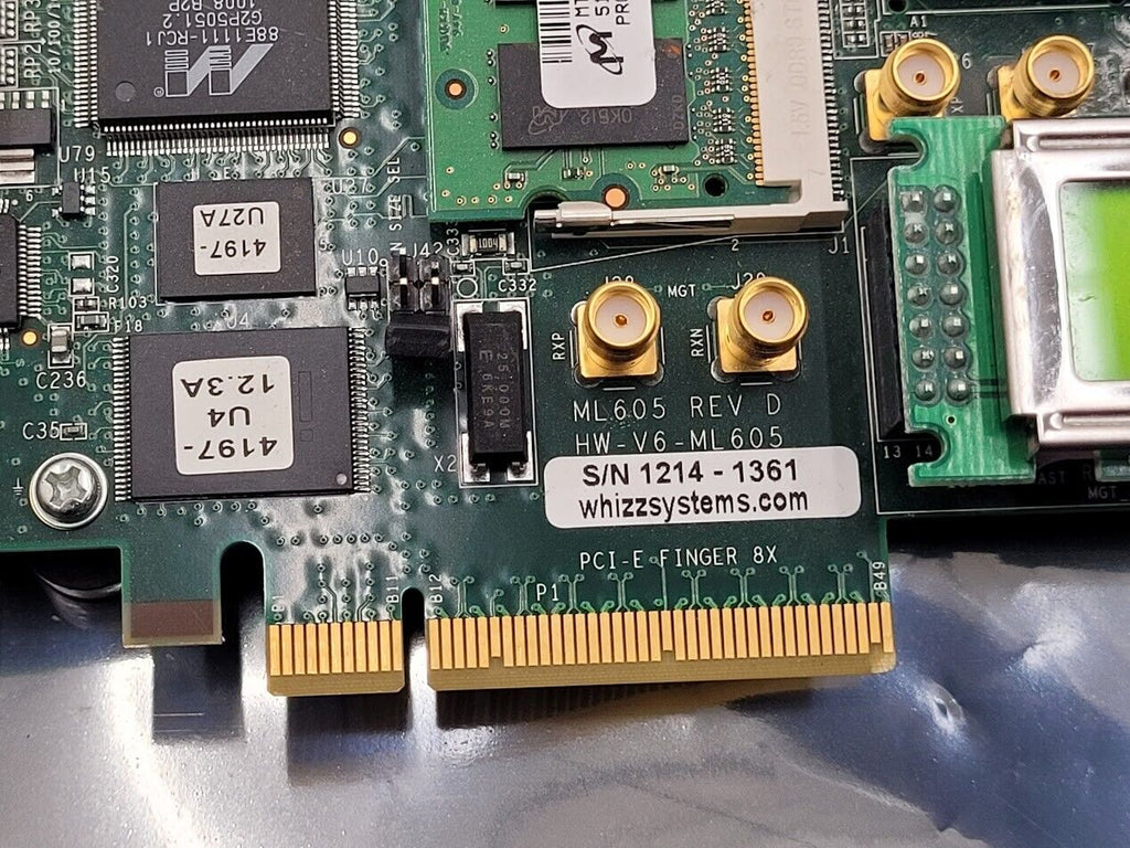 Xilinx Virtex ML605 REV D Evaluation Board HW-V6-ML605 Power On Tested
