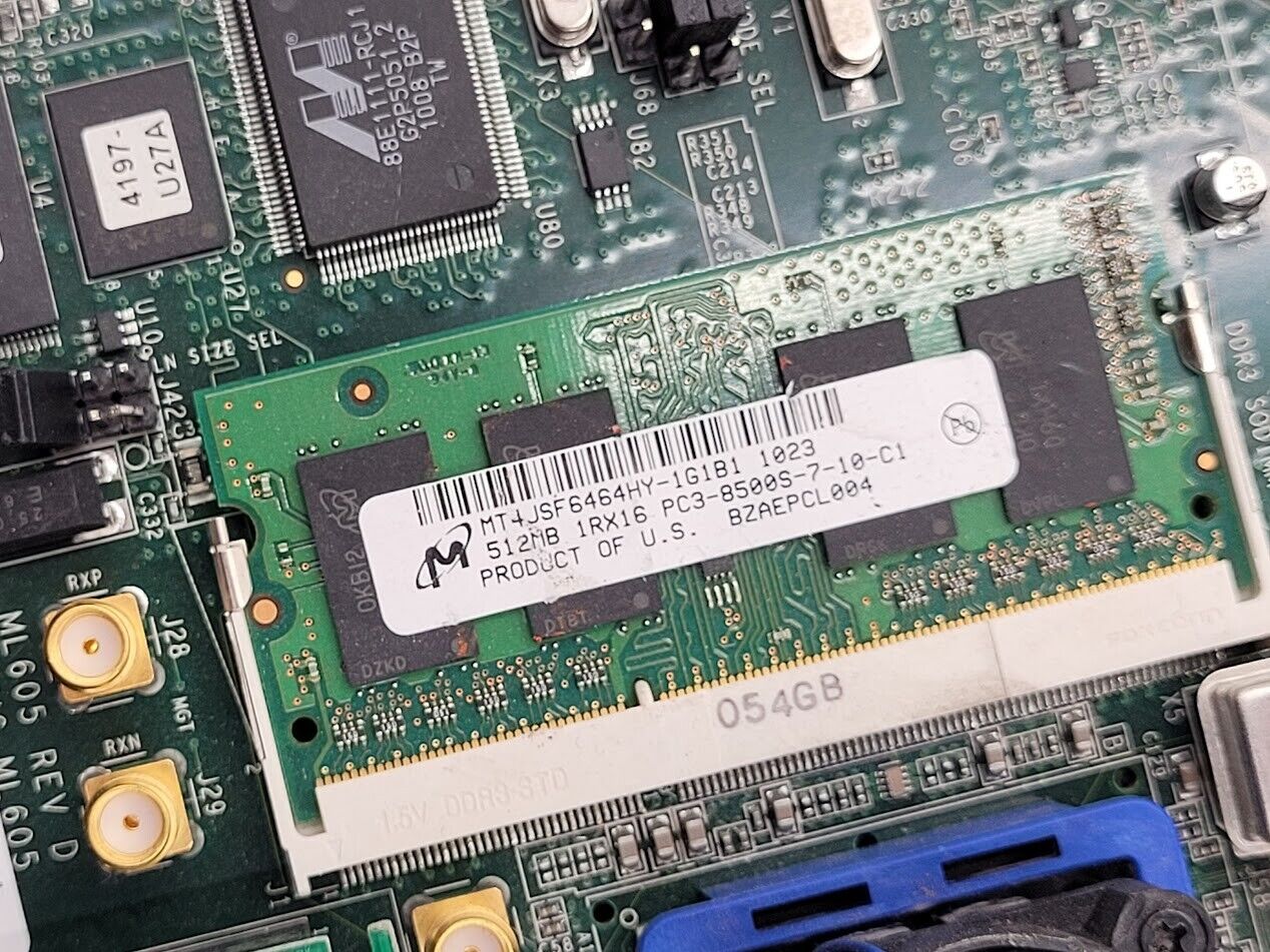 Xilinx Virtex ML605 REV D Evaluation Board HW-V6-ML605 Power On Tested