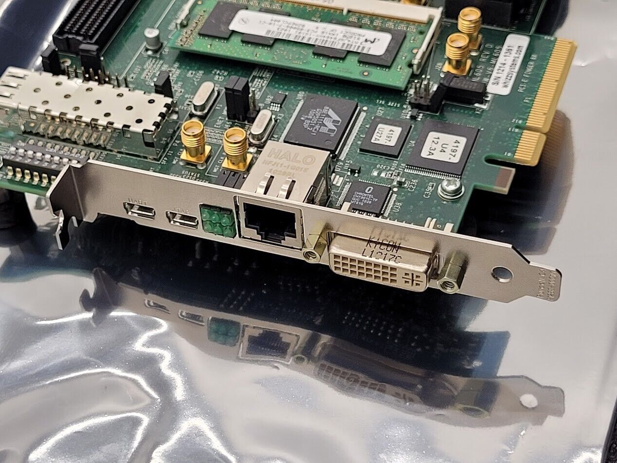 Xilinx Virtex ML605 REV D Evaluation Board HW-V6-ML605 Power On Tested
