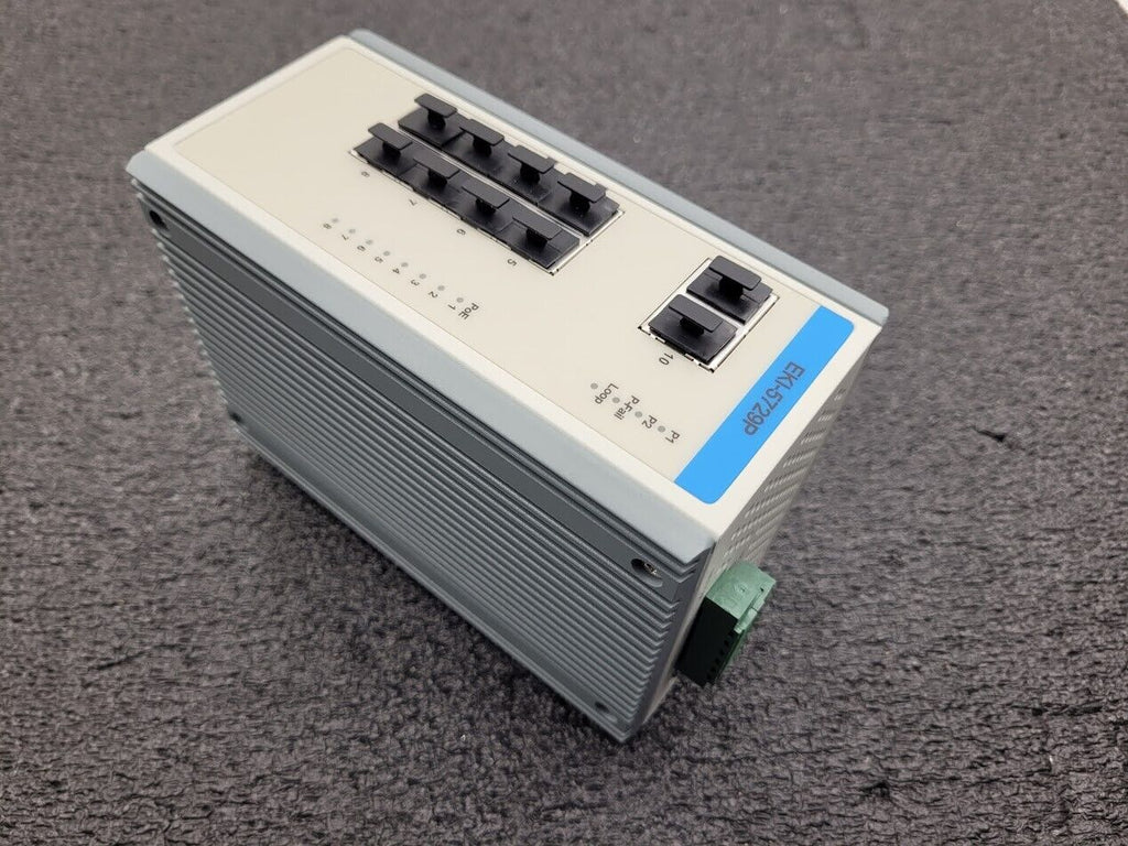 Advantech EKI-5729P-AE 8 GE Ethernet w/ PoE + 2GE Industrial Ethernet Switch