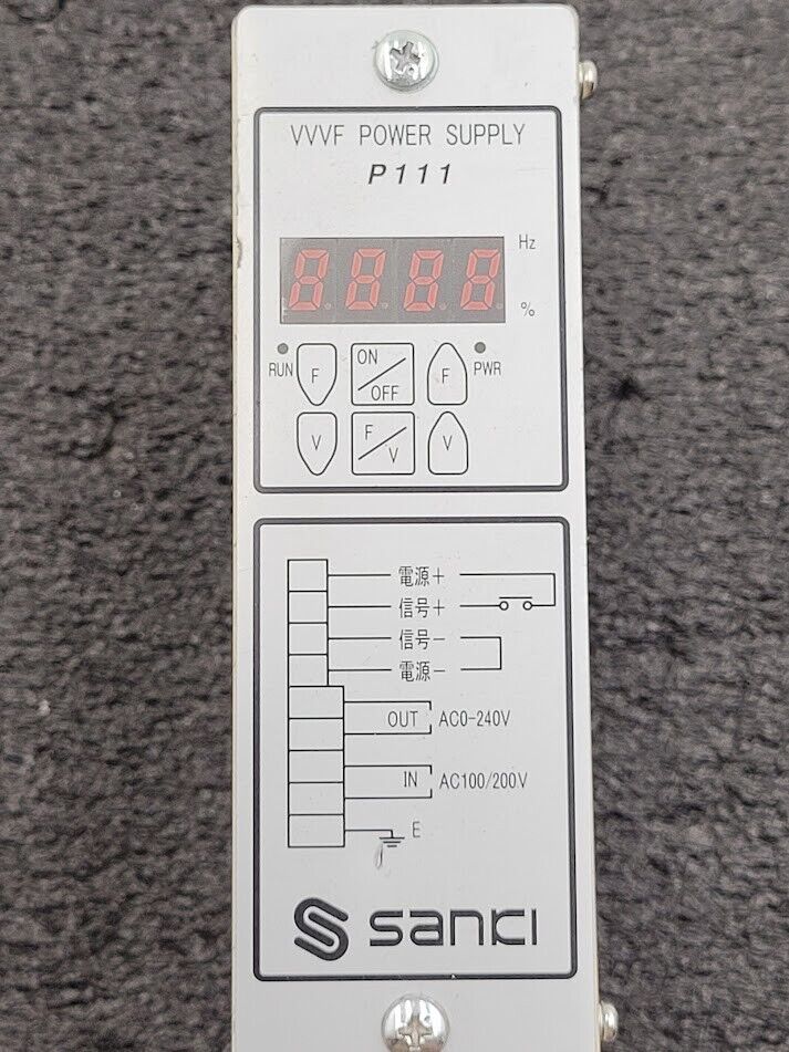 Sanki CO.,LTD Feeding Vibratory Linear Rotary System Controller P111 Ver1.3