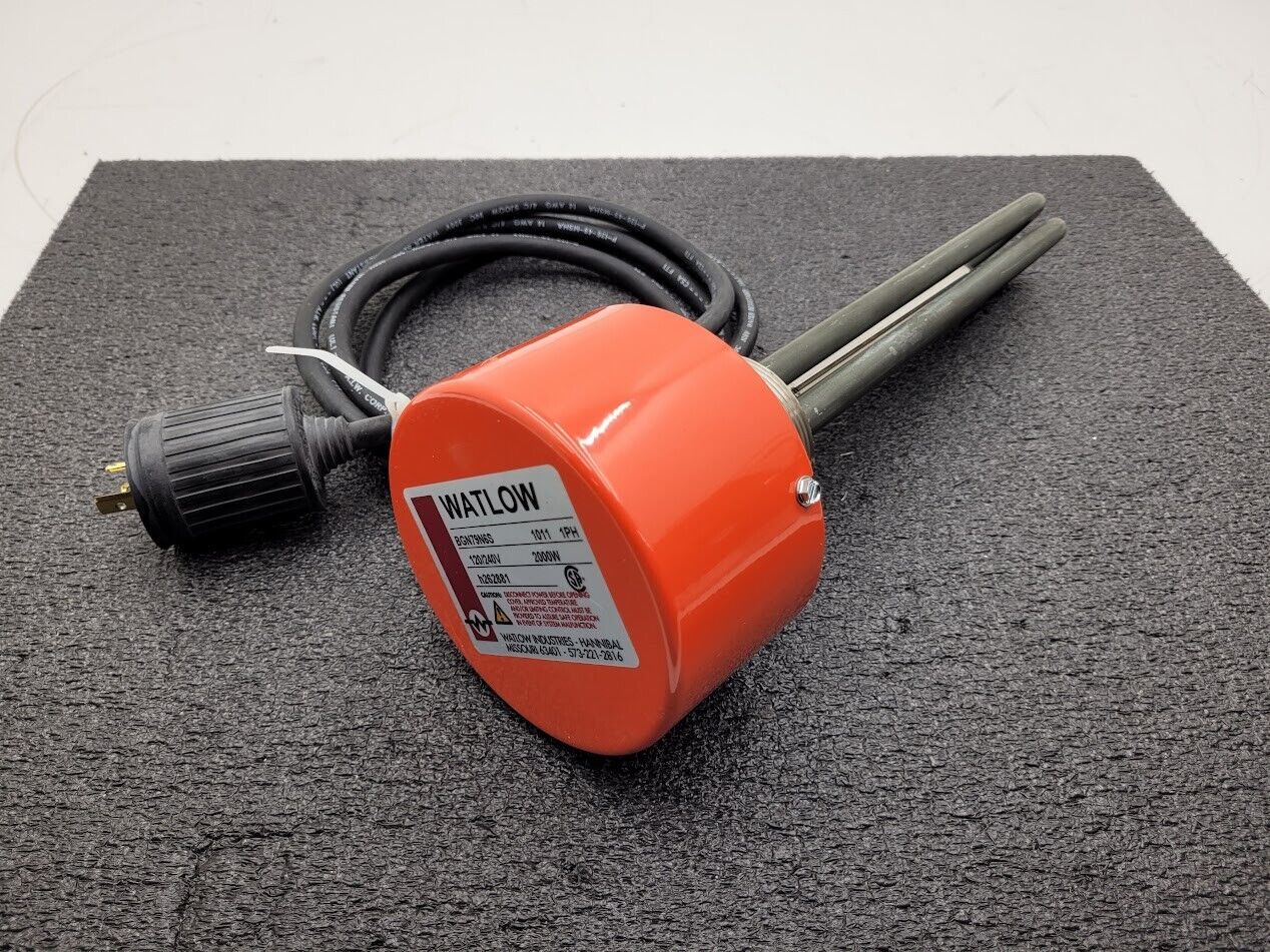 Watlow BGN79N6S Immersion Heater 2000W 2kW 120/240V 1PH