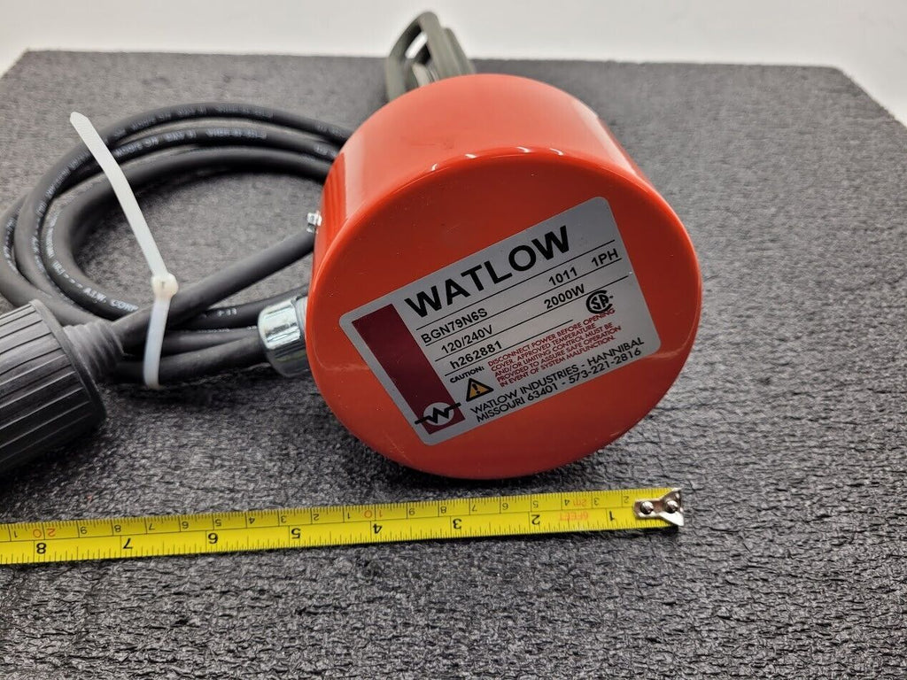 Watlow BGN79N6S Immersion Heater 2000W 2kW 120/240V 1PH