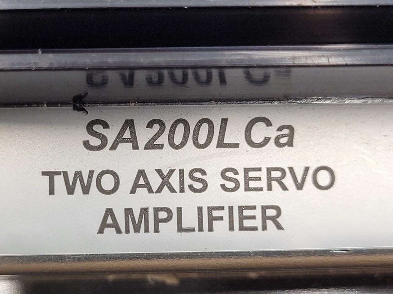 MicroE Systems SA200 Two Axis Servo Amplifier for Positioning Systems 1-20kHz