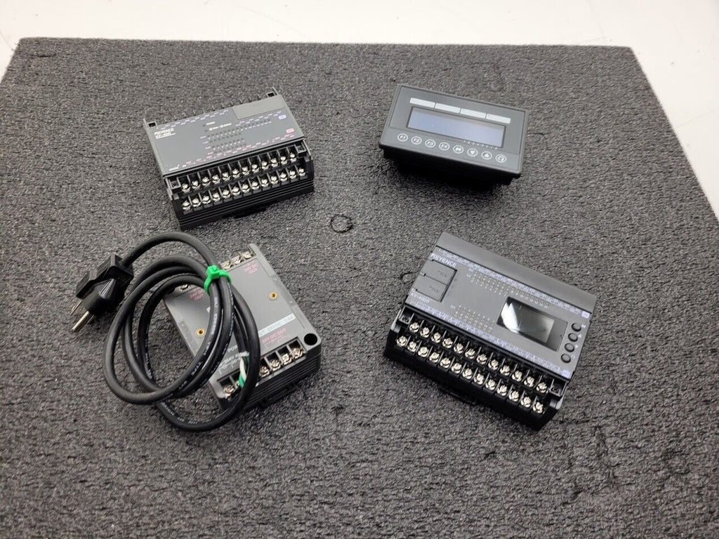 LOT of Keyence Base Unit Expansion Module Extension KV-40DR KV-40R KV-U2 KV-D20