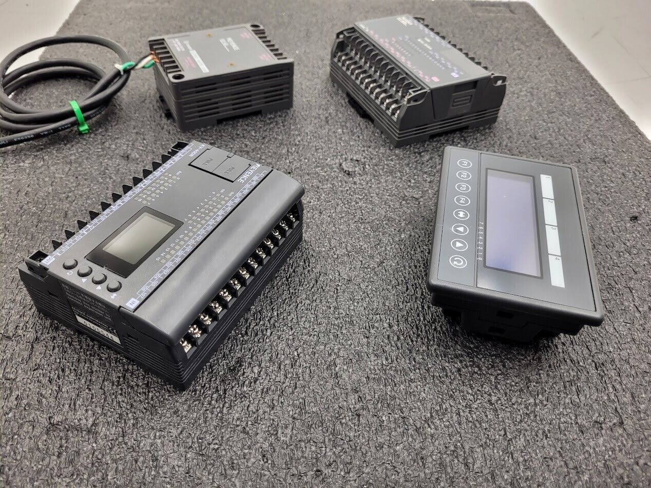 LOT of Keyence Base Unit Expansion Module Extension KV-40DR KV-40R KV-U2 KV-D20