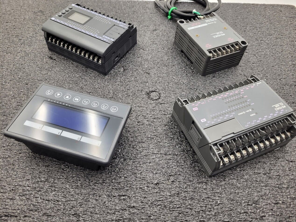 LOT of Keyence Base Unit Expansion Module Extension KV-40DR KV-40R KV-U2 KV-D20