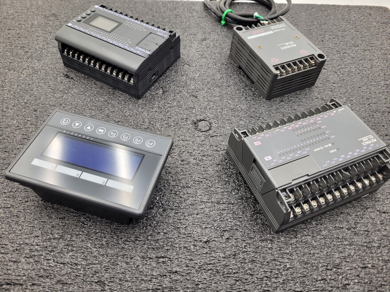 LOT of Keyence Base Unit Expansion Module Extension KV-40DR KV-40R KV-U2 KV-D20