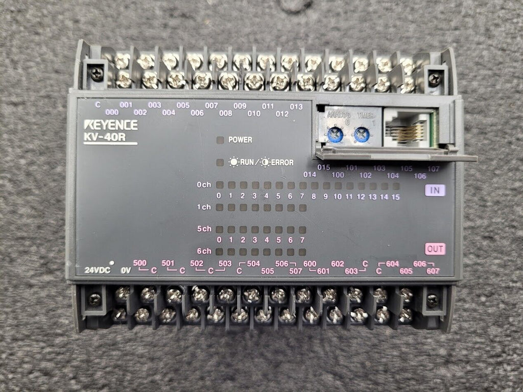 LOT of Keyence Base Unit Expansion Module Extension KV-40DR KV-40R KV-U2 KV-D20