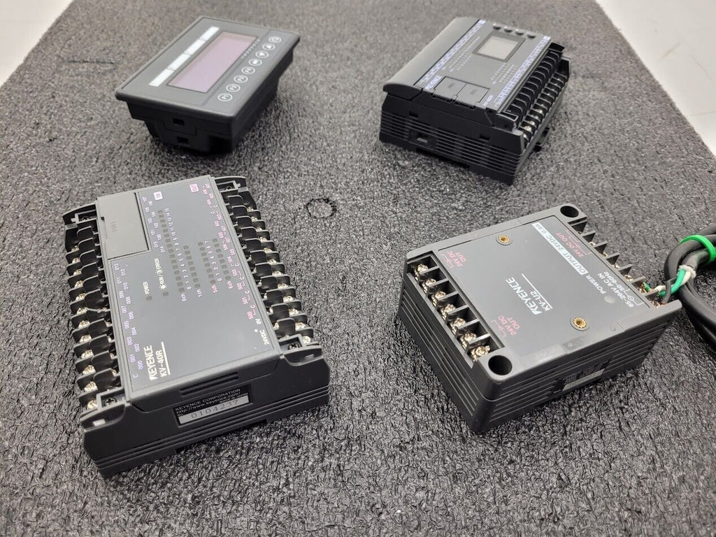 LOT of Keyence Base Unit Expansion Module Extension KV-40DR KV-40R KV-U2 KV-D20