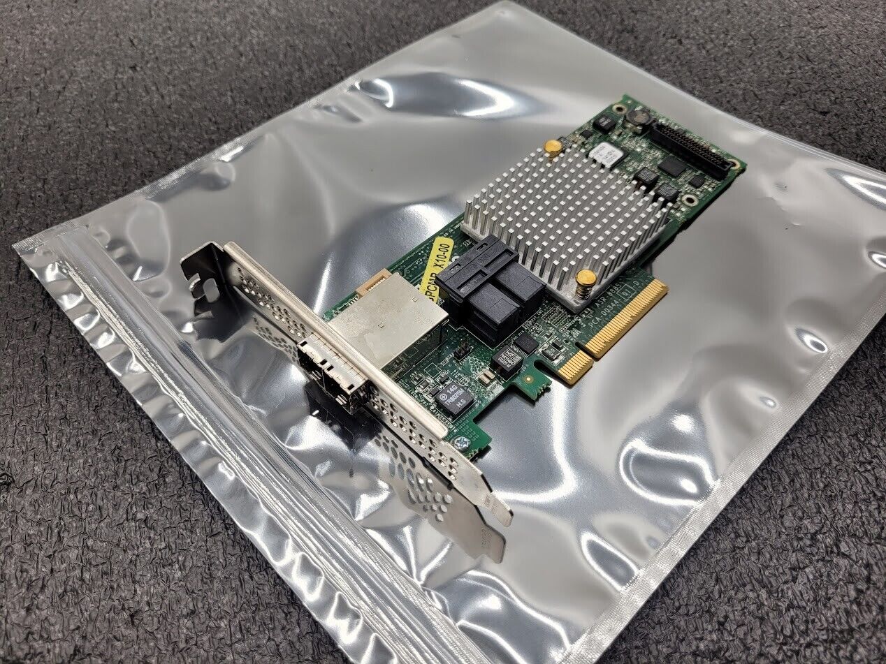Dell Adaptec RAID PCI-E 16-Port 12Gb SAS Controller HBA ASR-8885 2277000-R 24VP1