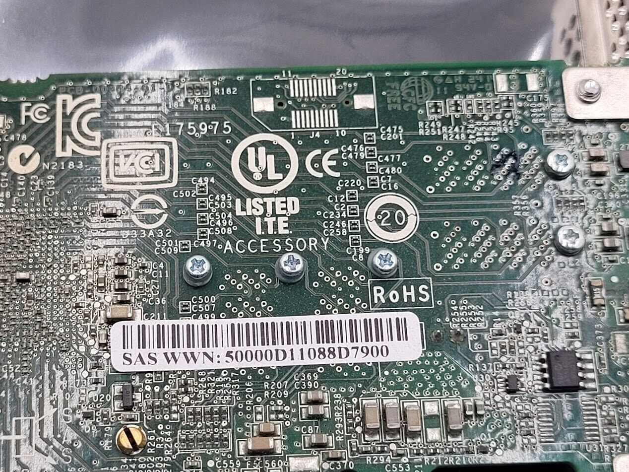 Dell Adaptec RAID PCI-E 16-Port 12Gb SAS Controller HBA ASR-8885 2277000-R 24VP1