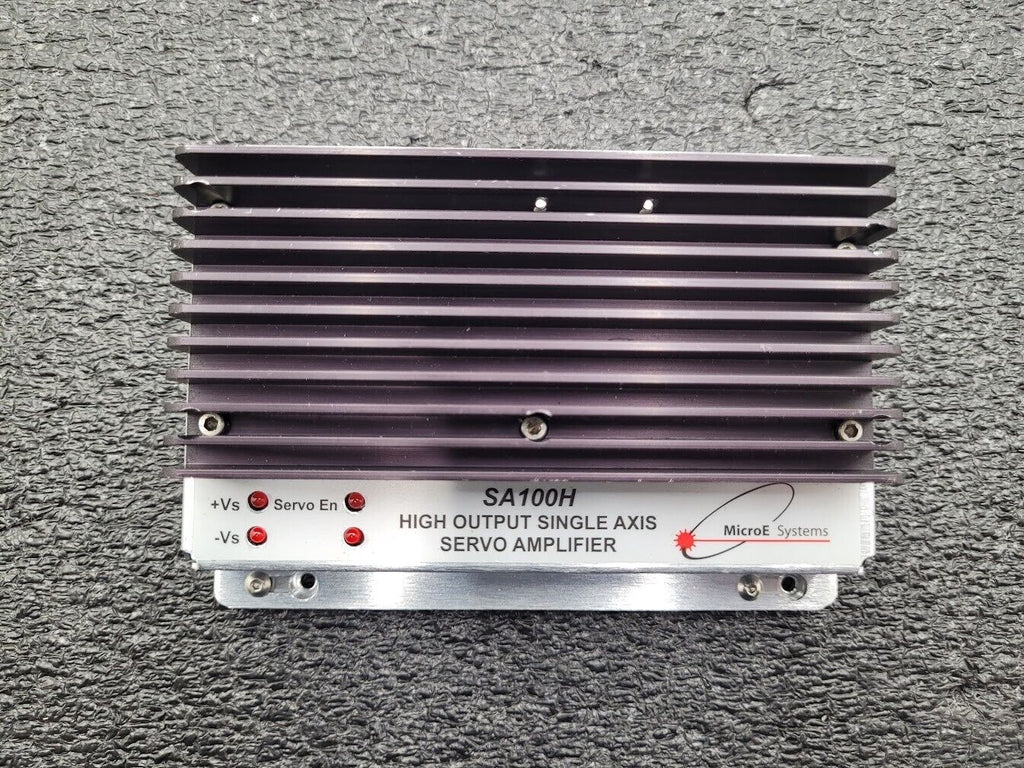 MicroE Systems SA100H High Output Single Axis Servo Amplifier 1-20kHz