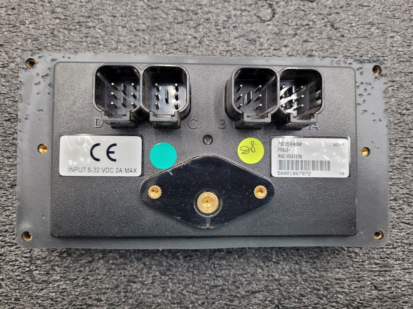 Murphy Enovation Controls PowerView 450 CAN 6-36VDC 2A Power USB Programmable
