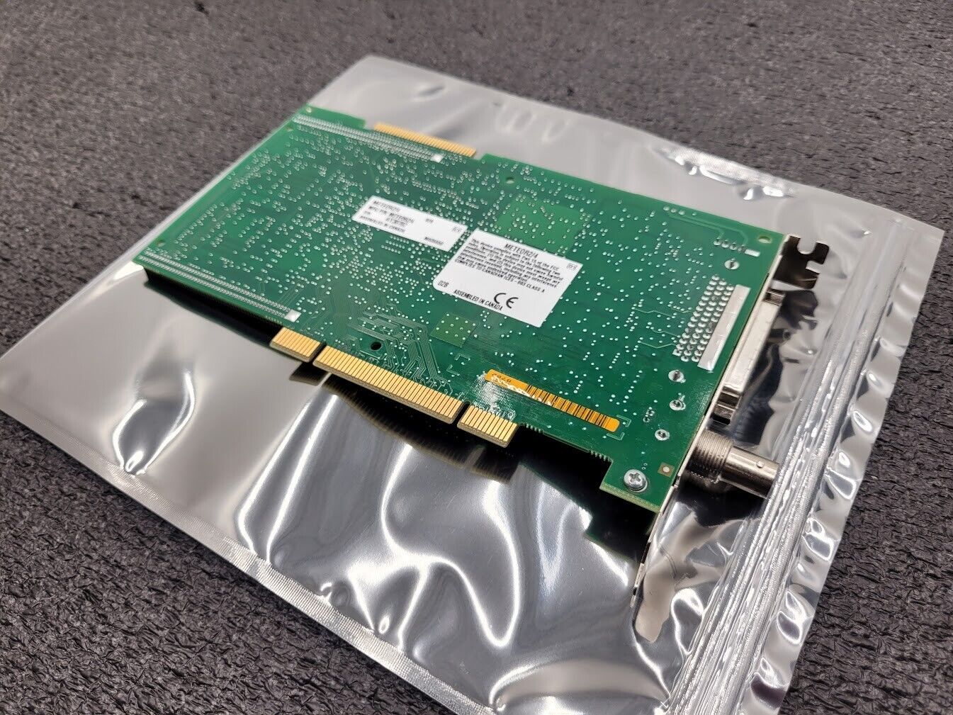 Matrox Meteor-II METEOR2/4 750-0201 Rev. A PCI Frame Grabber Card Working Pull