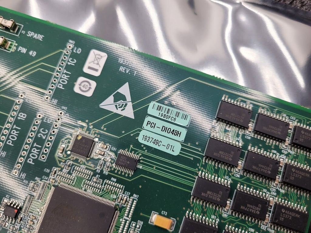 National Instruments PCI-DIO48H 193749C-01 48-channel 64mA high-drive digital IO