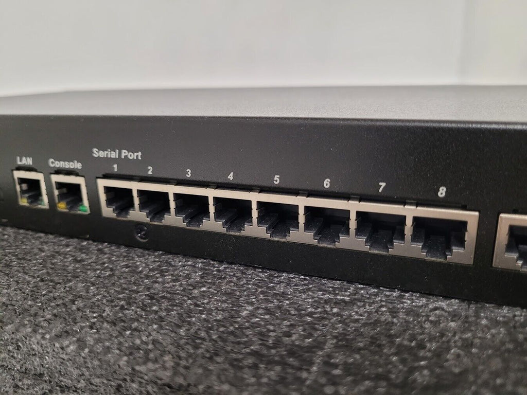 MOXA NPort 6610-16 16 Ports 8-pin RJ45 RS-232 Secure Device Server 100V~240Vac C