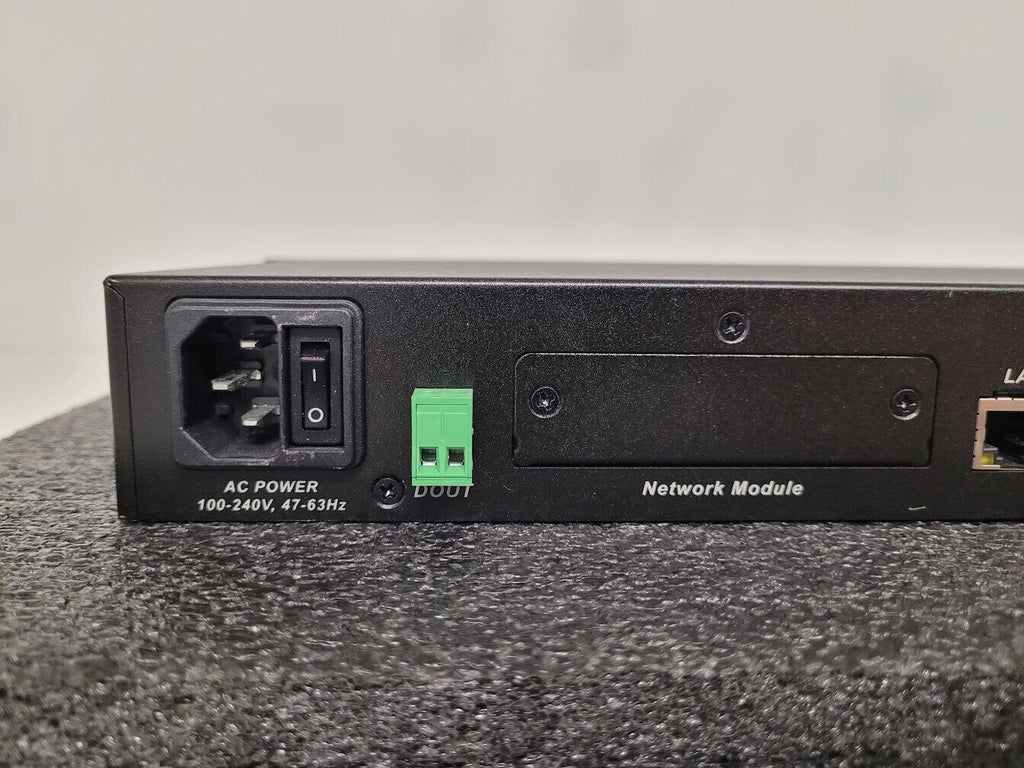 MOXA NPort 6610-16 16 Ports 8-pin RJ45 RS-232 Secure Device Server 100V~240Vac C