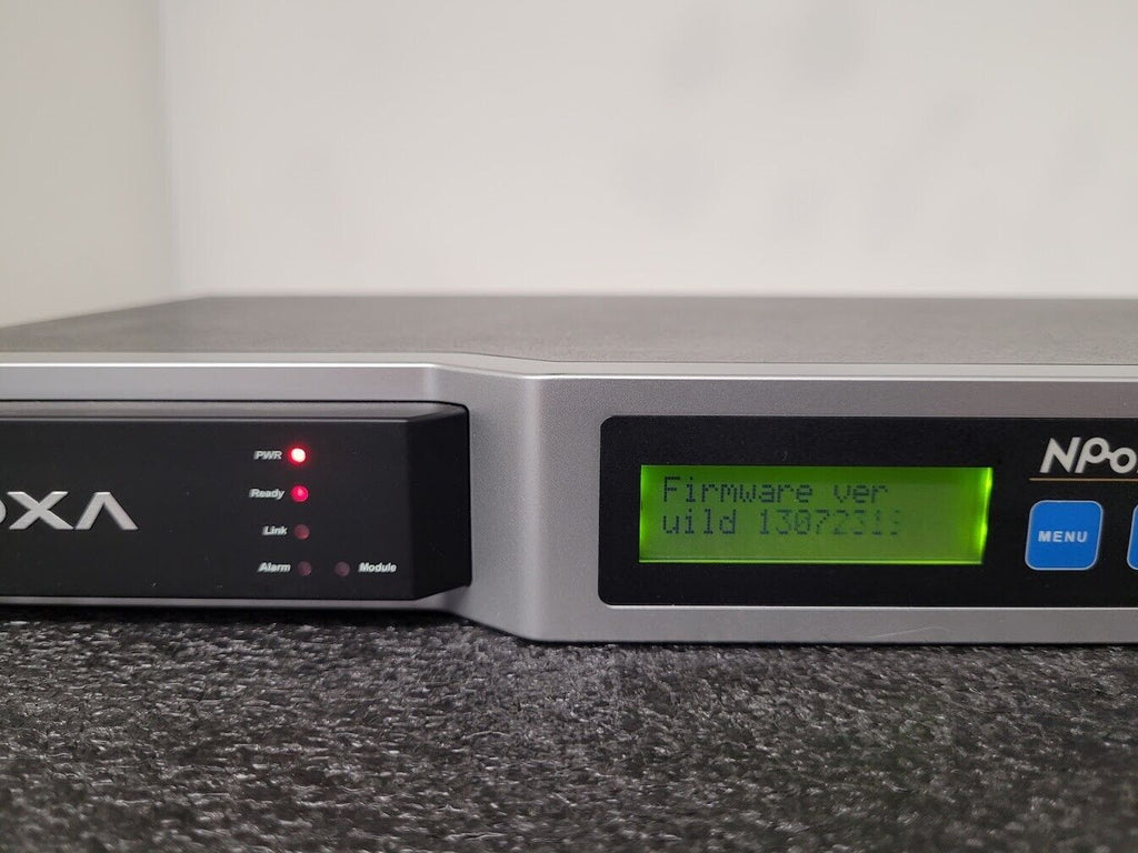 MOXA NPort 6610-16 16 Ports 8-pin RJ45 RS-232 Secure Device Server 100V~240Vac C
