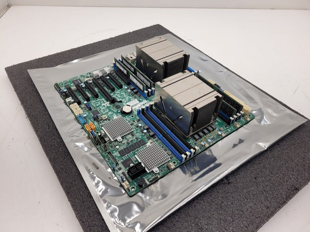 Supermicro X10DRH-CT Dual XEON E5-2620V3 64GB ECC Ram 10GbE E-ATX Motherboard