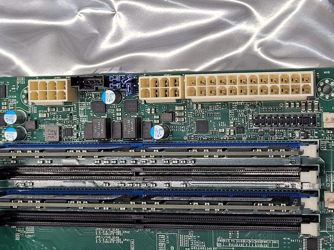 Supermicro X10DRH-CT Dual XEON E5-2620V3 64GB ECC Ram 10GbE E-ATX Motherboard