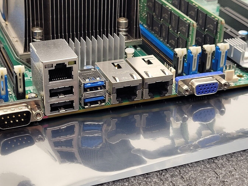 Supermicro X10DRH-CT Dual XEON E5-2620V3 64GB ECC Ram 10GbE E-ATX Motherboard