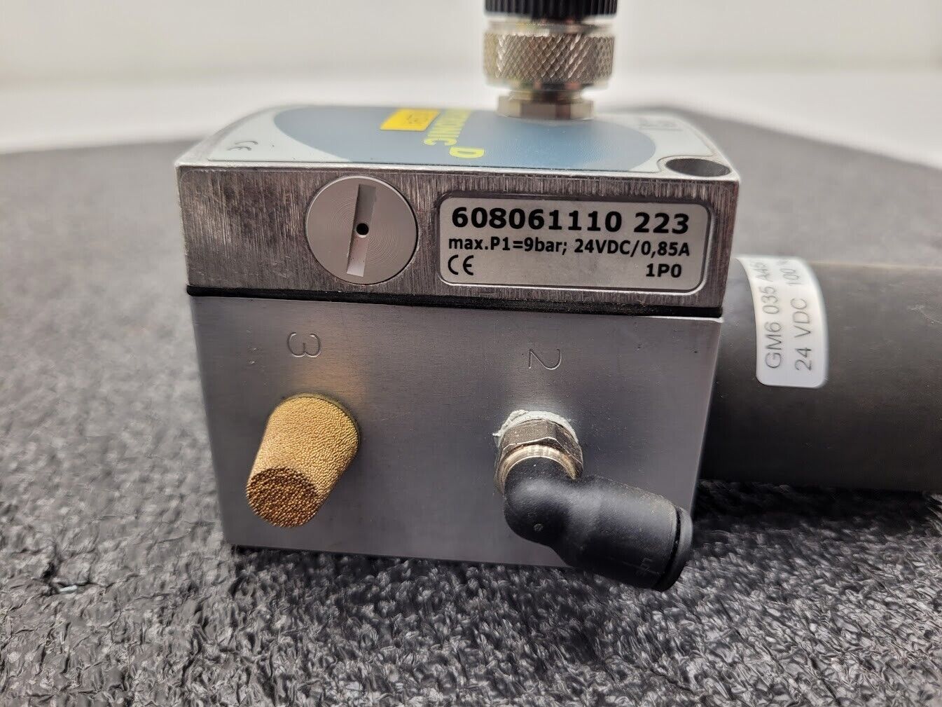 Joucomatic Sentronic D 3-Way Digital Proportional Pneumatic Valve 608061110 223