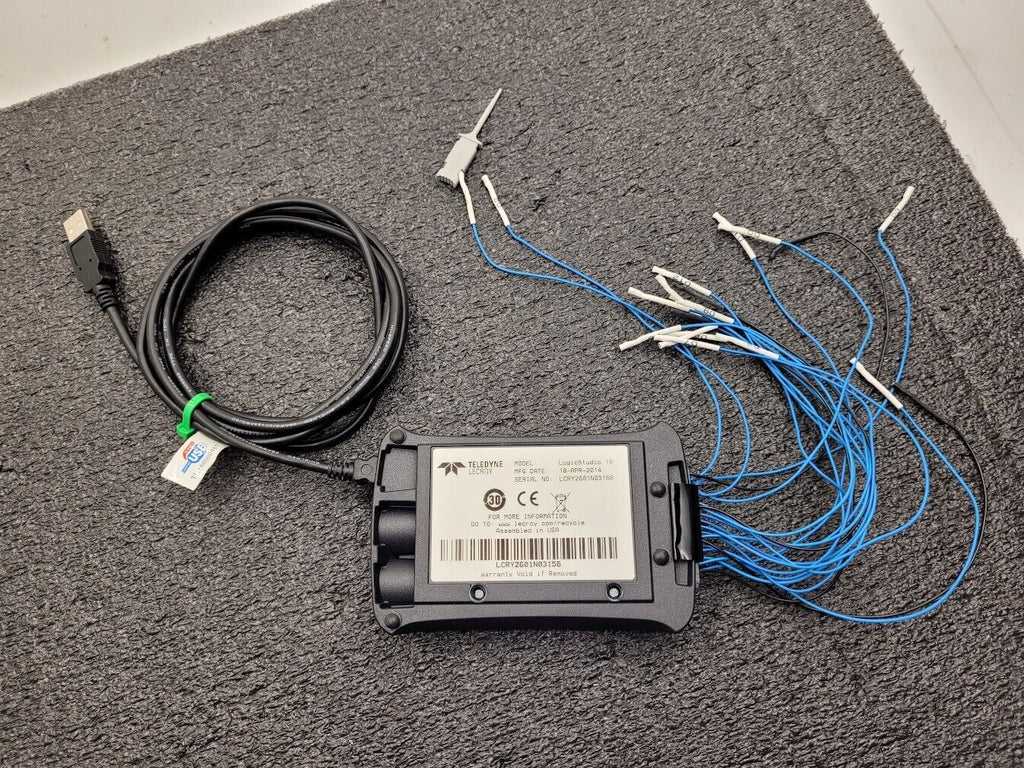 Teledyne LeCroy LogicStudio 16 Channel Logic Analyzer USB A PC Based