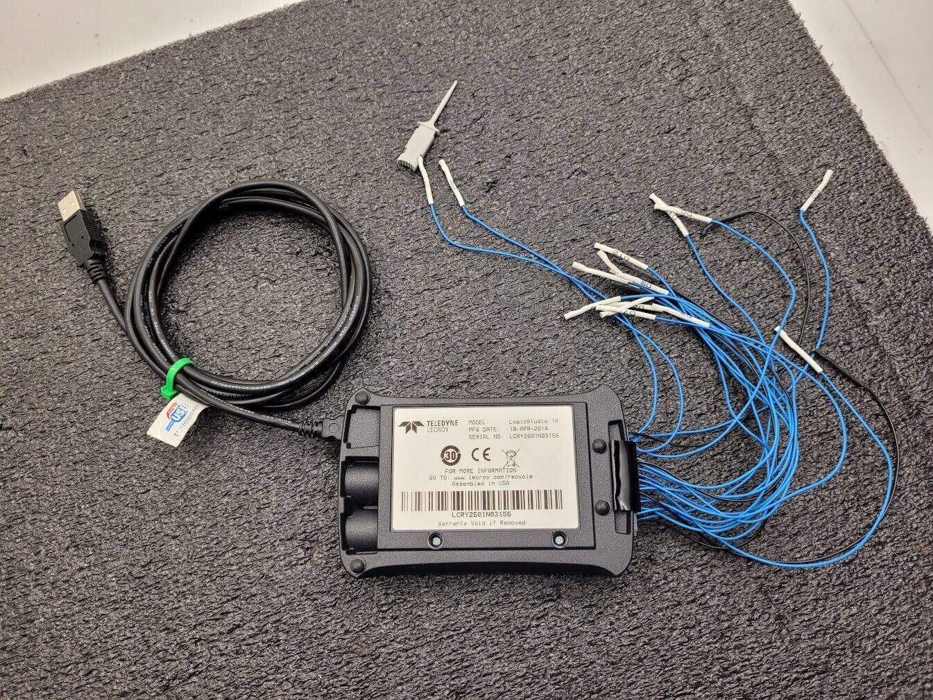 Teledyne LeCroy LogicStudio 16 Channel Logic Analyzer USB A PC Based