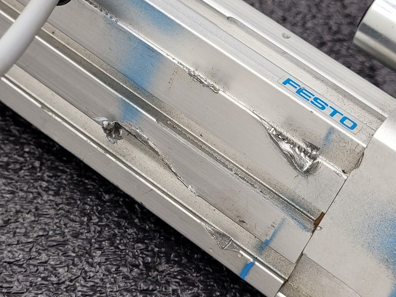 Festo Pneumatic Linear Guide Air Drive Actuator 450mm Travel DGC-25-450 Unit B