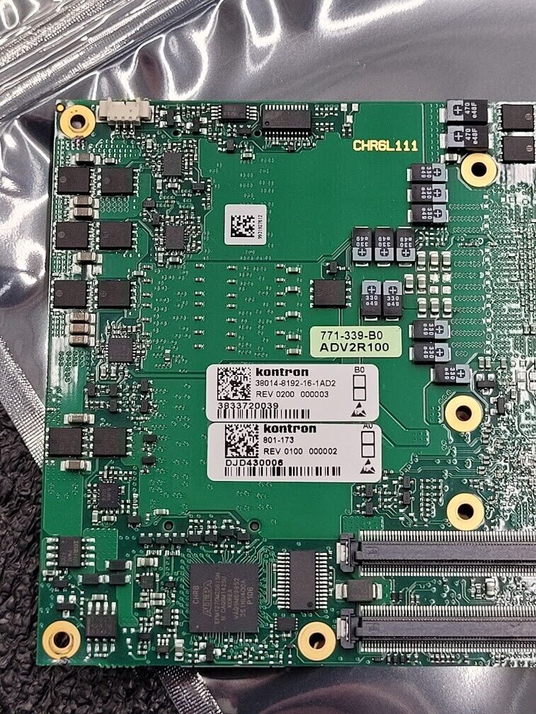 Kontron 38014-8192-16-1AD2 COM Express COMe CHR6L111 Computer On Board 8GB DDR3