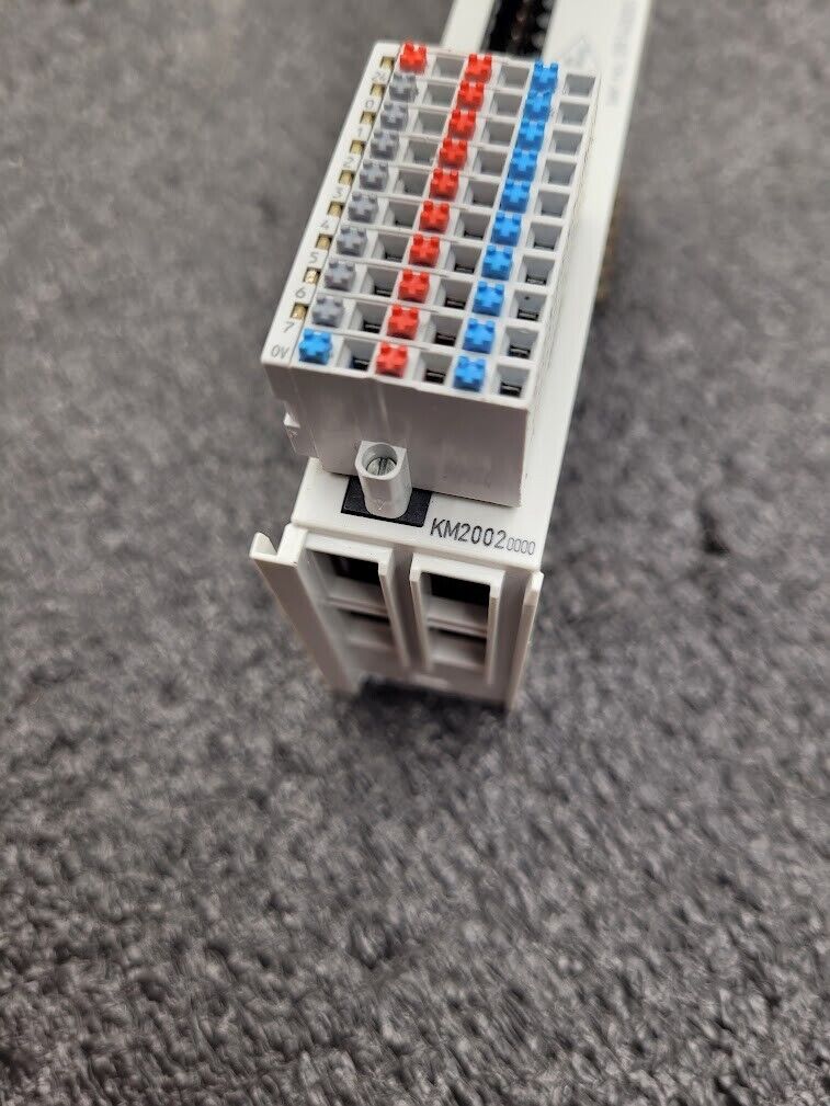BECKHOFF KM2002 16x Channel Digital Output Module + ZS2001-0004 24VDC 0.5A