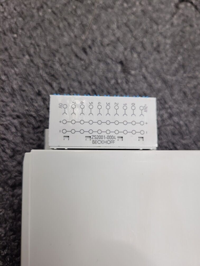 BECKHOFF KM2002 16x Channel Digital Output Module + ZS2001-0004 24VDC 0.5A