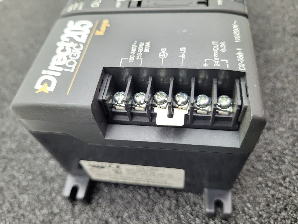 Automation Direct Logic 5 Slot PLC System 205 Koyo DL260 CPU + 4 Modules