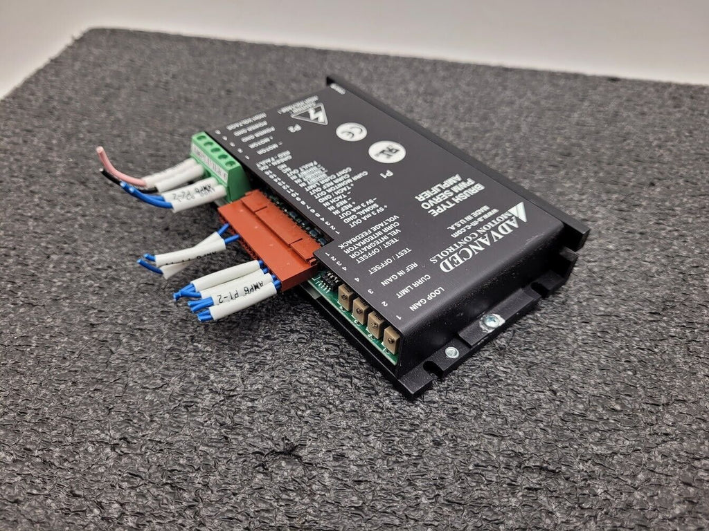 Advanced Motion Control 12A8K PWM Brush Type Servo Amplifier 27233 0146 X05