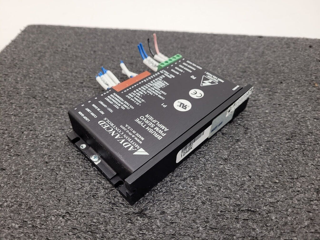Advanced Motion Control 12A8K PWM Brush Type Servo Amplifier 27233 0146 X05