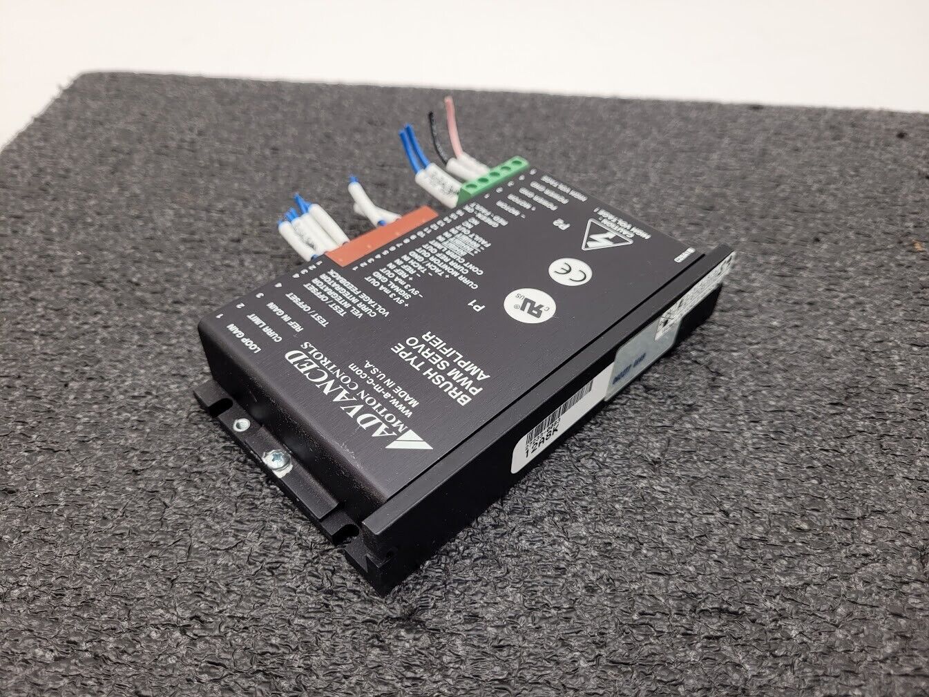 Advanced Motion Control 12A8K PWM Brush Type Servo Amplifier 27233 0146 X05