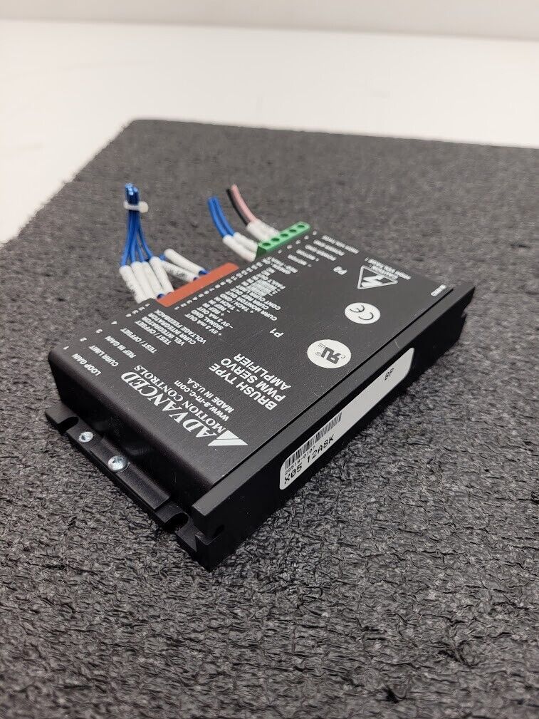 Advanced Motion Control 12A8K PWM Brush Type Servo Amplifier 29518 0242 X05