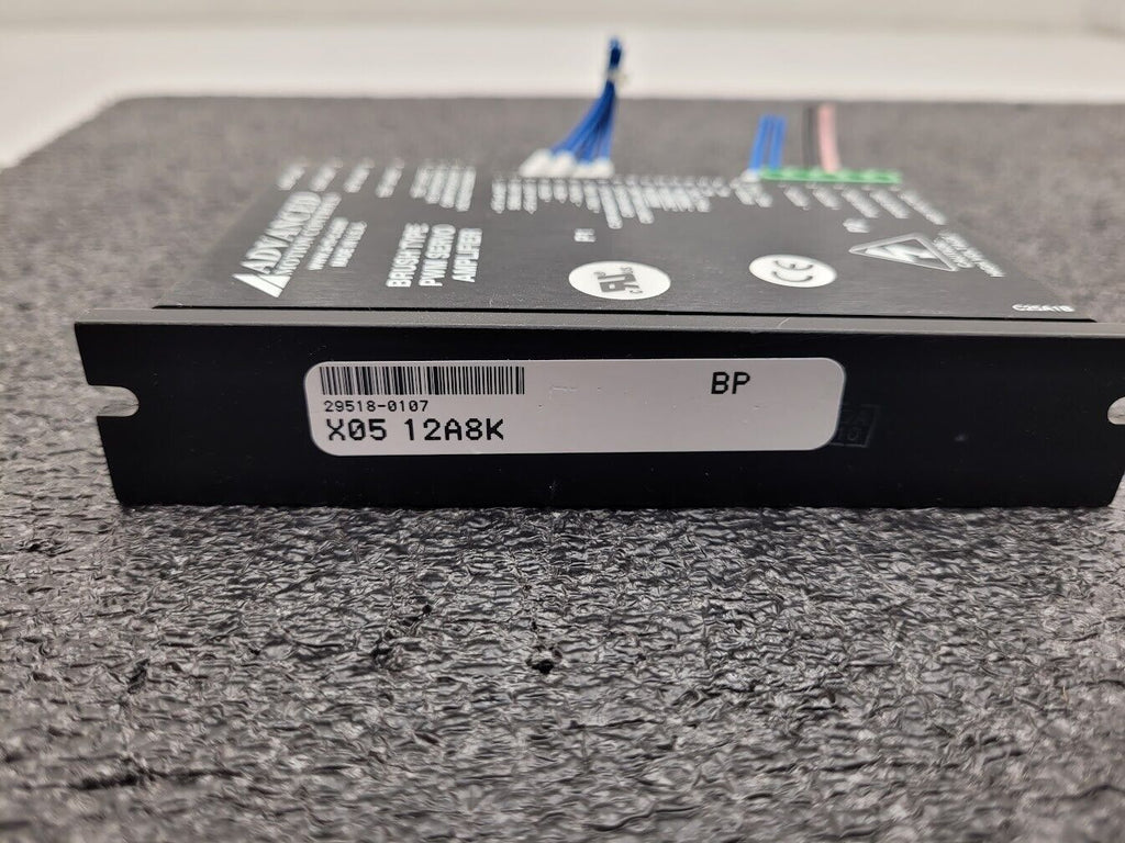 Advanced Motion Control 12A8K PWM Brush Type Servo Amplifier 29518 0242 X05