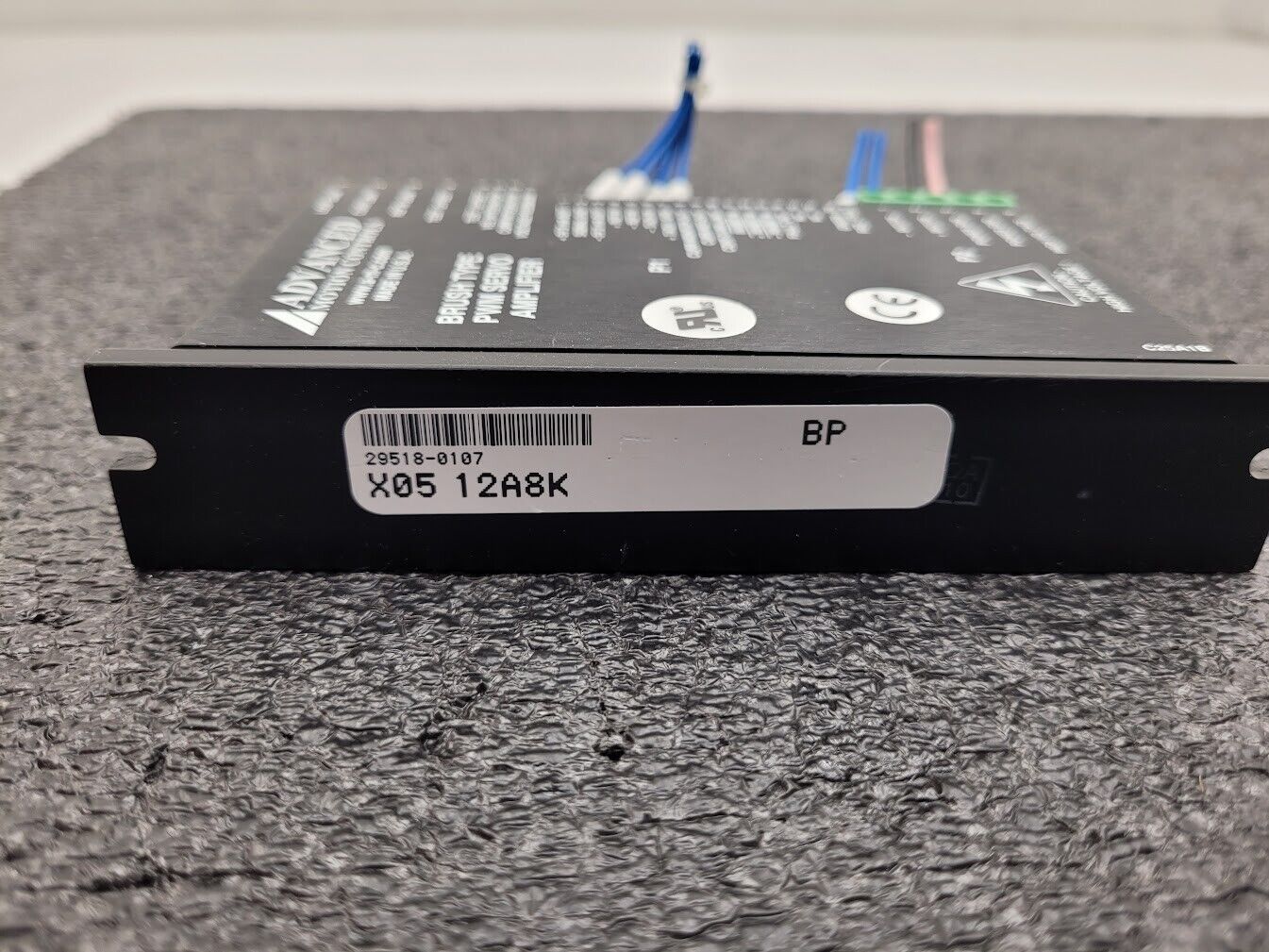 Advanced Motion Control 12A8K PWM Brush Type Servo Amplifier 29518 0242 X05