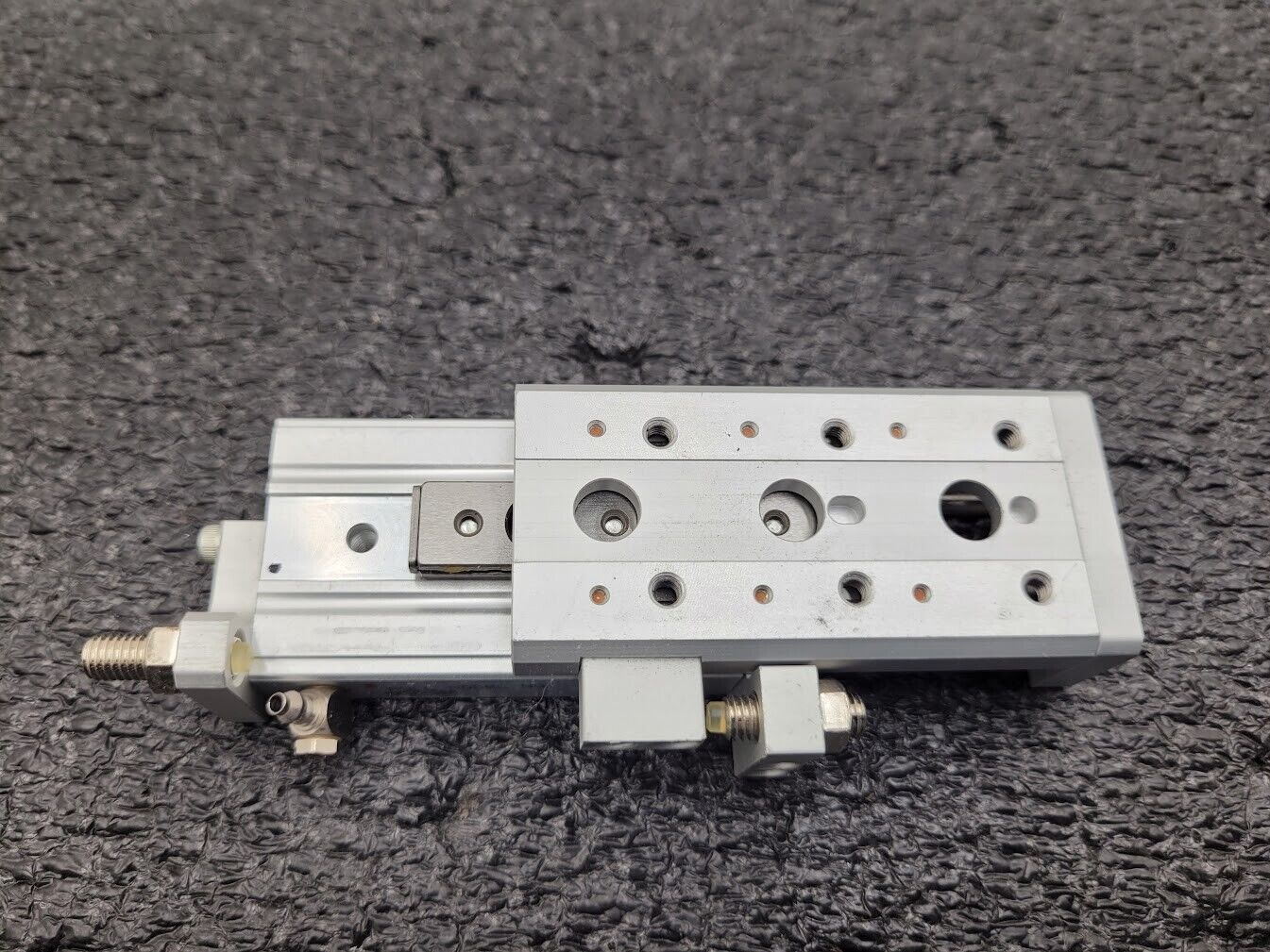 SMC MXS6-30A Pneumatic Cylinder Linear Air Slide Table Actuator w/ Stops