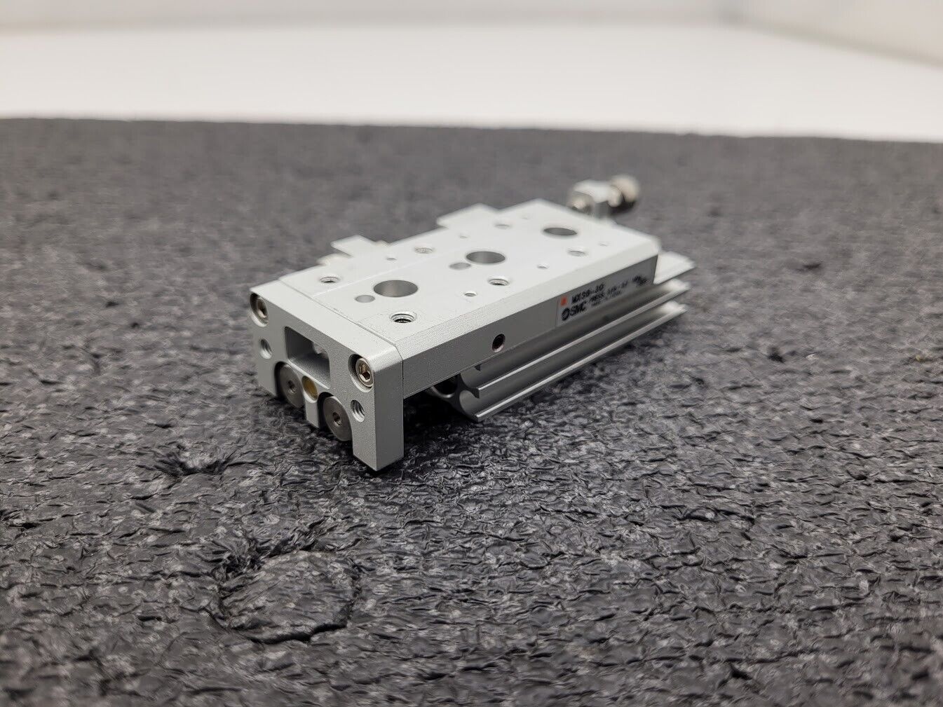 SMC MXS6-30 Pneumatic Cylinder Linear Air Slide Table Actuator w/ Stops